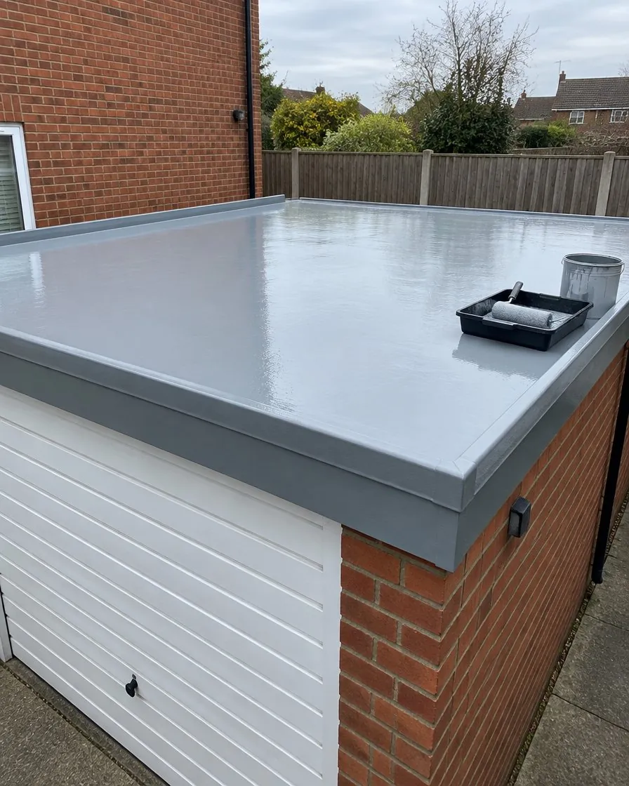 GRP fibreglass roofing in Newquay