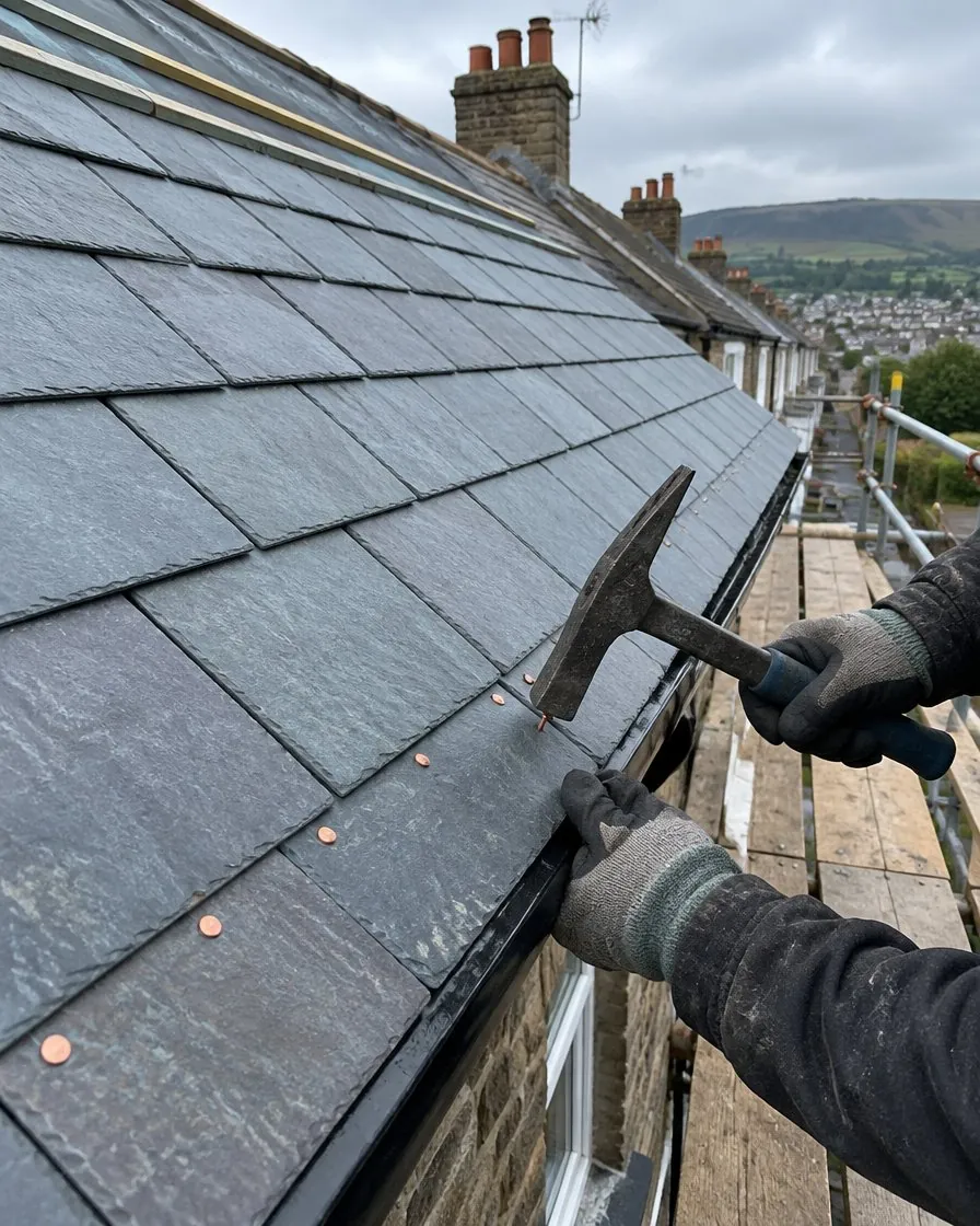 Slate roofing in Newquay